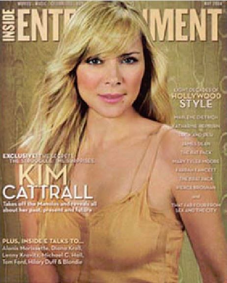 INSIDE ENTERTAINMENT magazine side cover May 2004