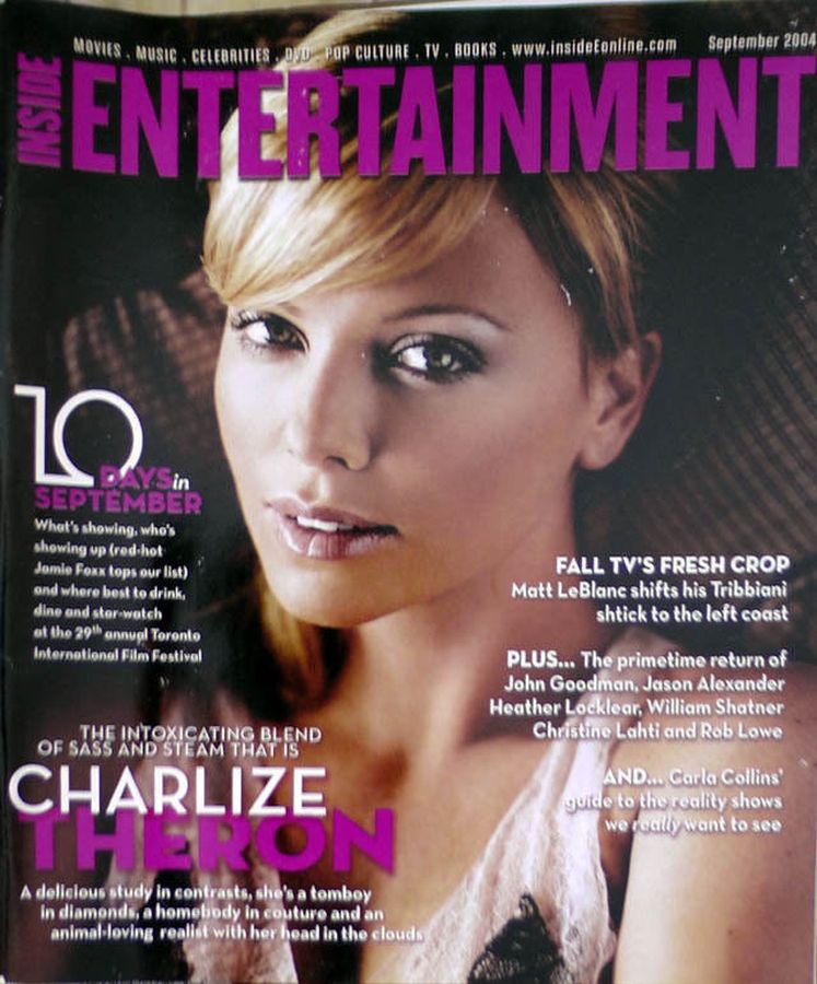 INSIDE ENTERTAINMENT magazine side cover September 2004