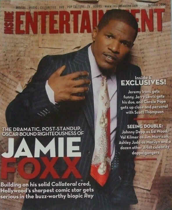 INSIDE ENTERTAINMENT magazine side cover October 2004