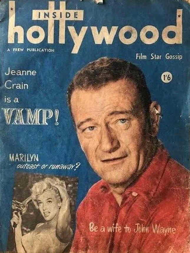 INSIDE HOLLYWOOD (AU) magazine side cover Issue 2   