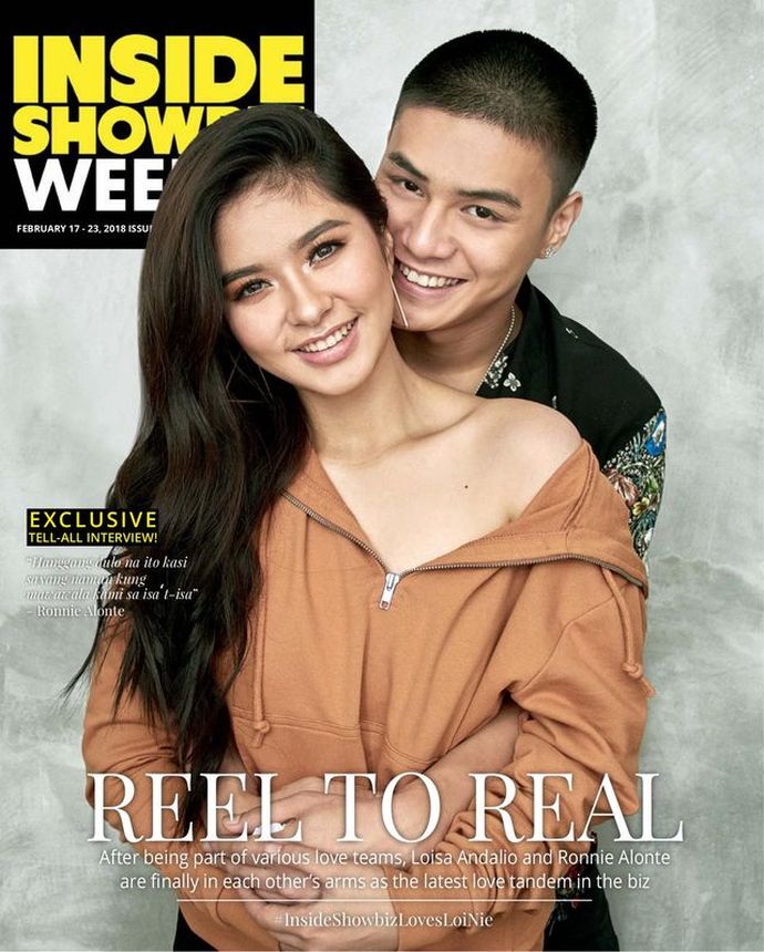 INSIDE SHOWBIZ WEEKLY magazine side cover 17 February 2018