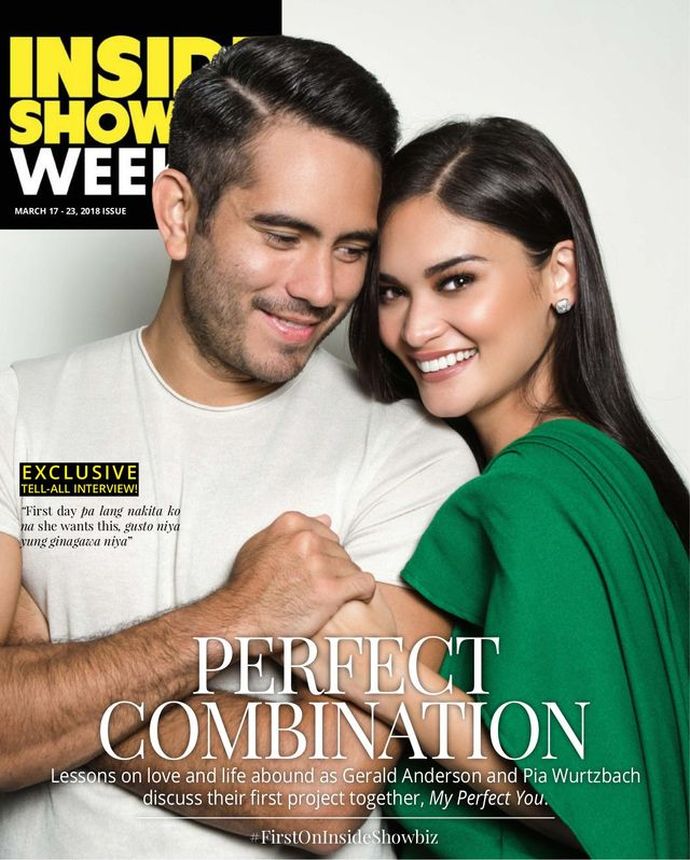INSIDE SHOWBIZ WEEKLY magazine side cover 17 March 2018