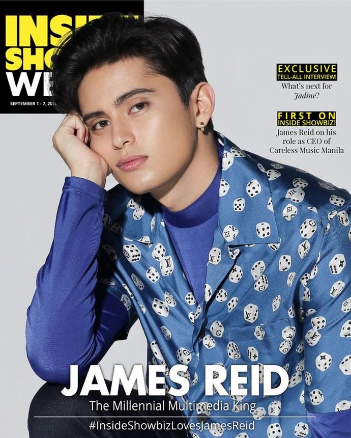 INSIDE SHOWBIZ WEEKLY magazine side cover 1 September 2018
