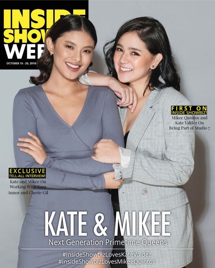 INSIDE SHOWBIZ WEEKLY magazine side cover 15 October 2018