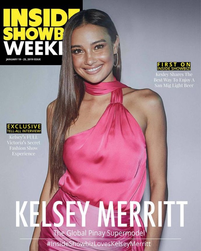 INSIDE SHOWBIZ WEEKLY magazine side cover 19 January 2019