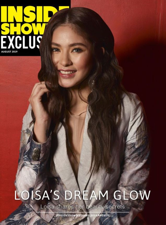 INSIDE SHOWBIZ WEEKLY magazine side cover  August 2019