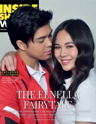 INSIDE SHOWBIZ WEEKLY magazine side cover 3 February 2018