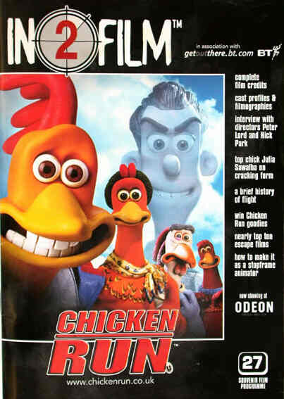 INSIDE FILM magazine side cover Issue 27  2000