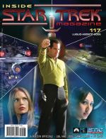 INSIDE STAR TREK magazine side cover Issue 117 July 2005