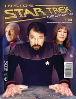INSIDE STAR TREK magazine side cover Issue 119 November/December 2005