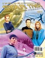 INSIDE STAR TREK magazine side cover Issue 121 March/April 2006