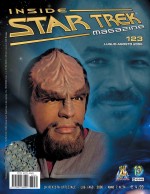 INSIDE STAR TREK magazine side cover Issue 123 July/August 2006