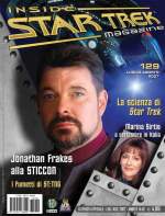 INSIDE STAR TREK magazine side cover Issue 129 July/August 2007