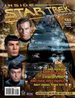 INSIDE STAR TREK magazine side cover Issue 133 March/April 2008