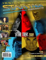 INSIDE STAR TREK magazine side cover Issue 136 September/October 2008