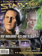 INSIDE STAR TREK magazine side cover Issue 138 January/February 2009
