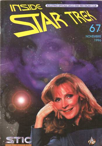 INSIDE STAR TREK magazine side cover Issue 67 November 1996