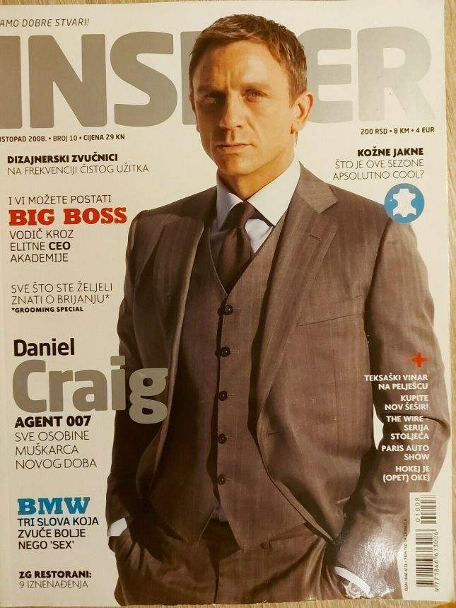 INSIDER magazine side cover Issue 10  November 2008