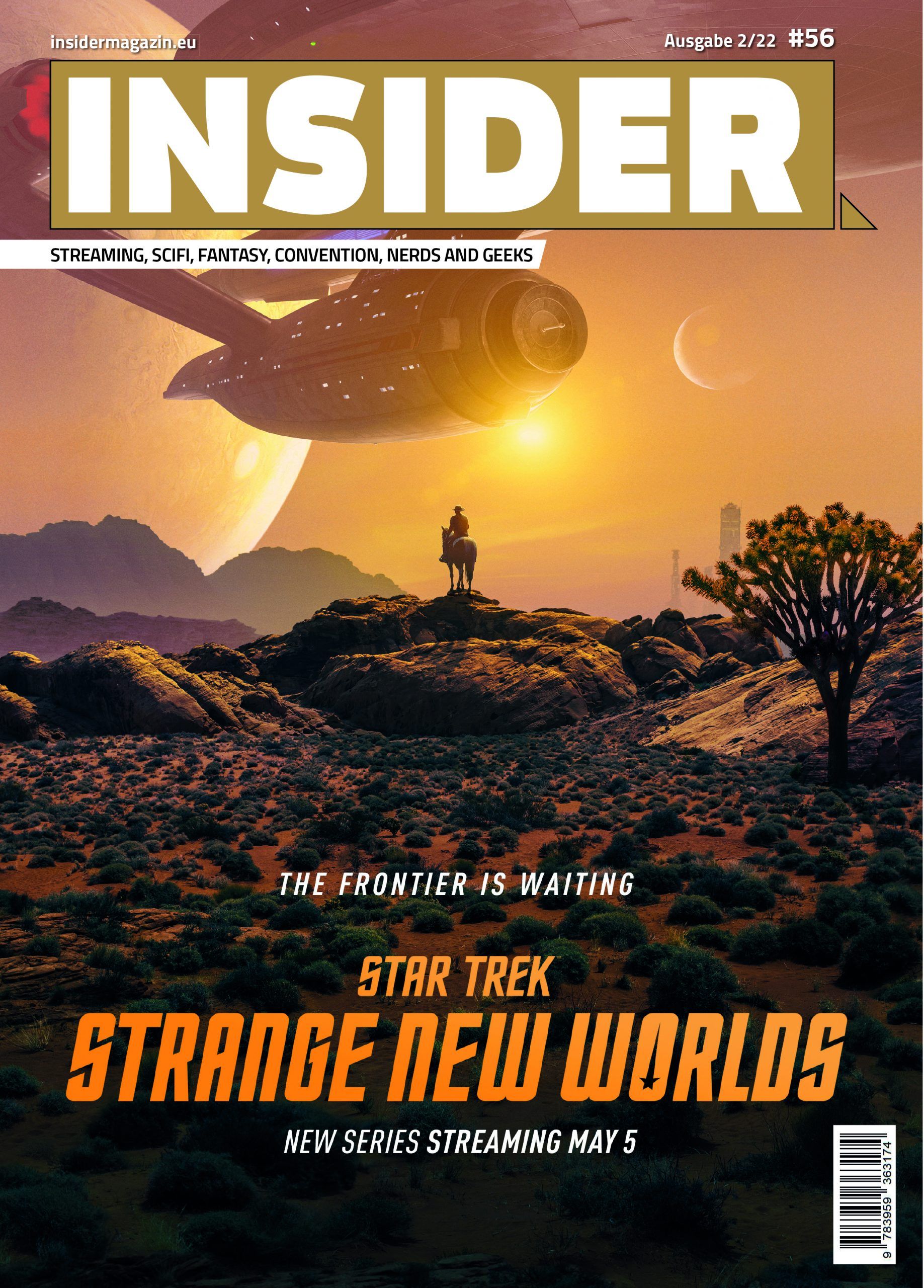 INSIDER (DE) magazine side cover Issue 56  April 2022