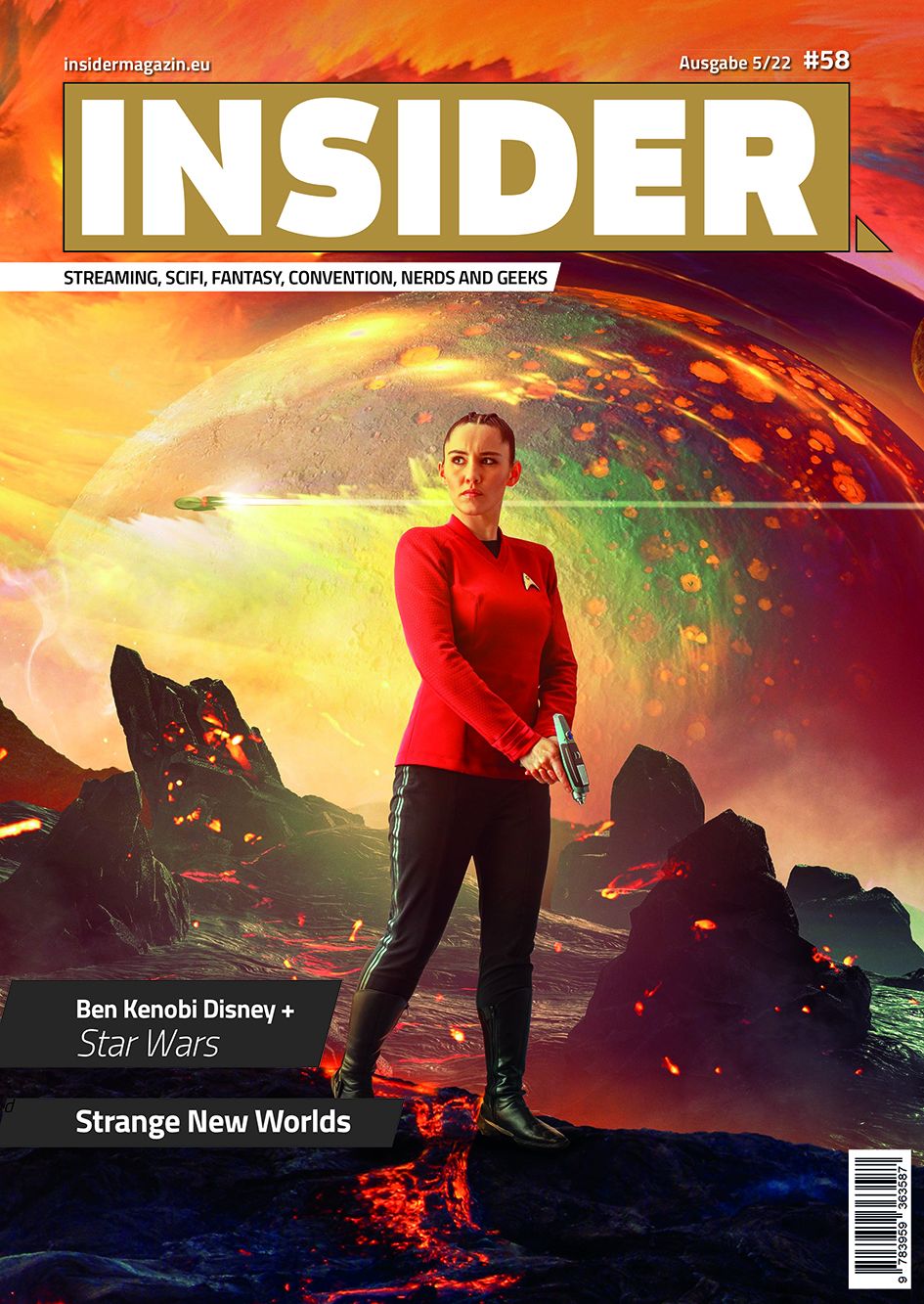 INSIDER (DE) magazine side cover Issue 58  August 2022