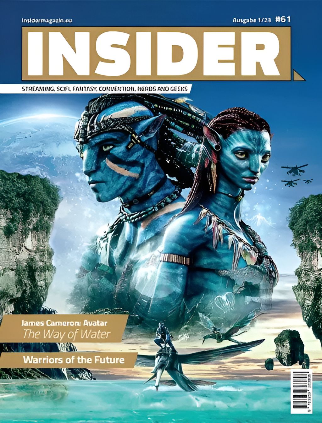 INSIDER (DE) magazine side cover Issue 61  January 2023
