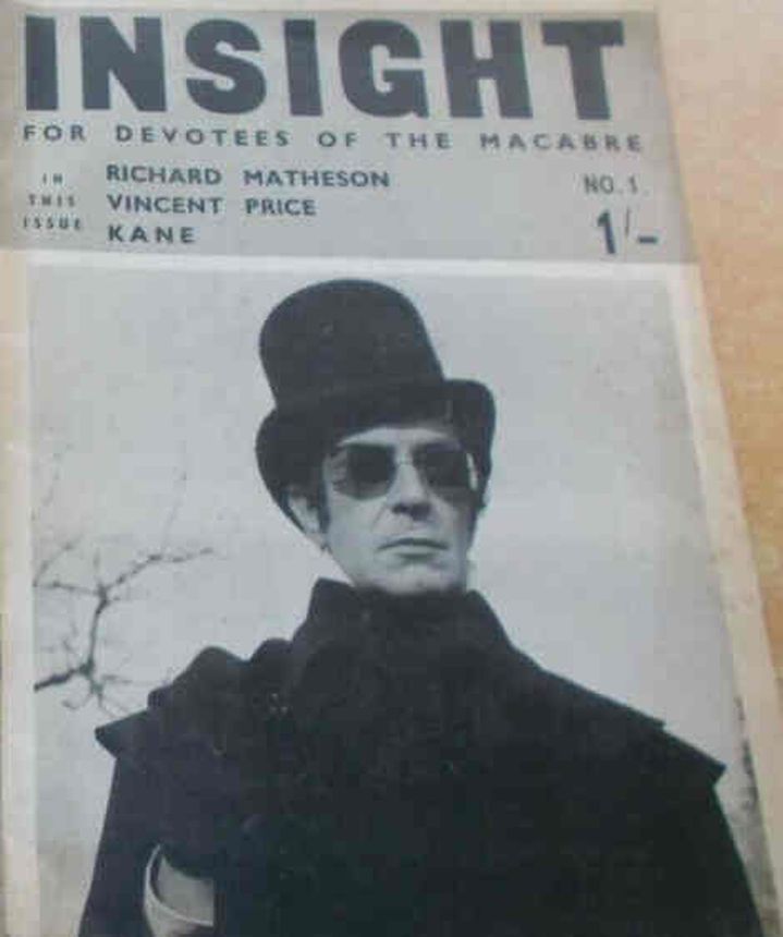 INSIGHT (1965) magazine side cover Issue 1  1965