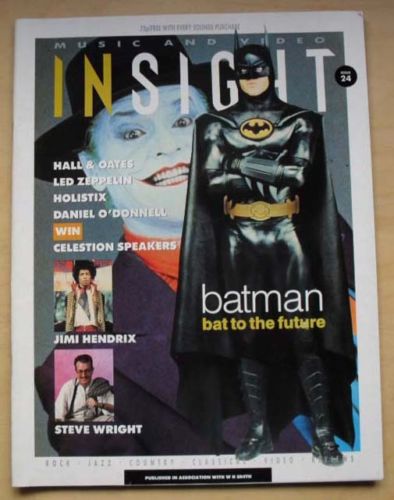 INSIGHT (WH SMITH) magazine side cover  1988