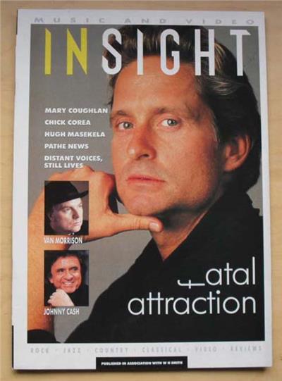 INSIGHT (WH SMITH) magazine side cover  1989