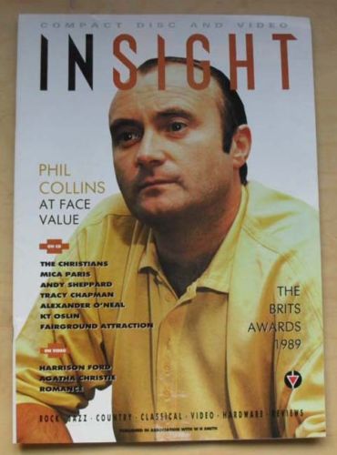 INSIGHT (WH SMITH) magazine side cover  1989