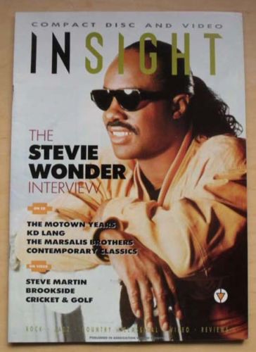 INSIGHT (WH SMITH) magazine side cover  1989