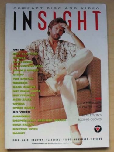 INSIGHT (WH SMITH) magazine side cover  1989