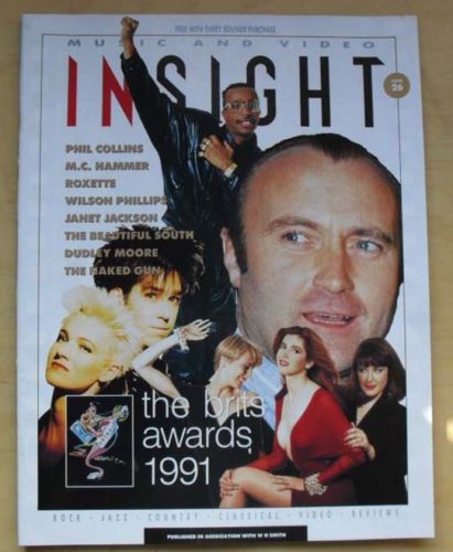 INSIGHT (WH SMITH) magazine side cover  1991