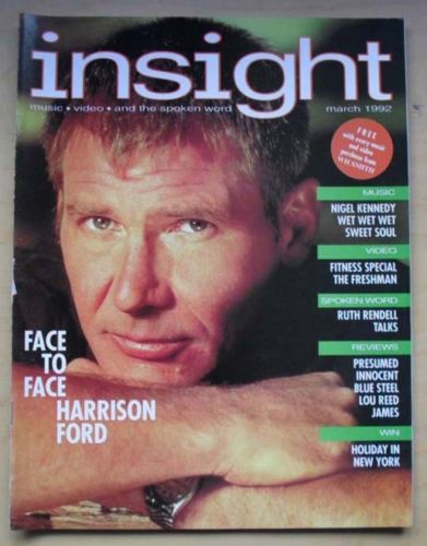INSIGHT (WH SMITH) magazine side cover Issue 3  1992