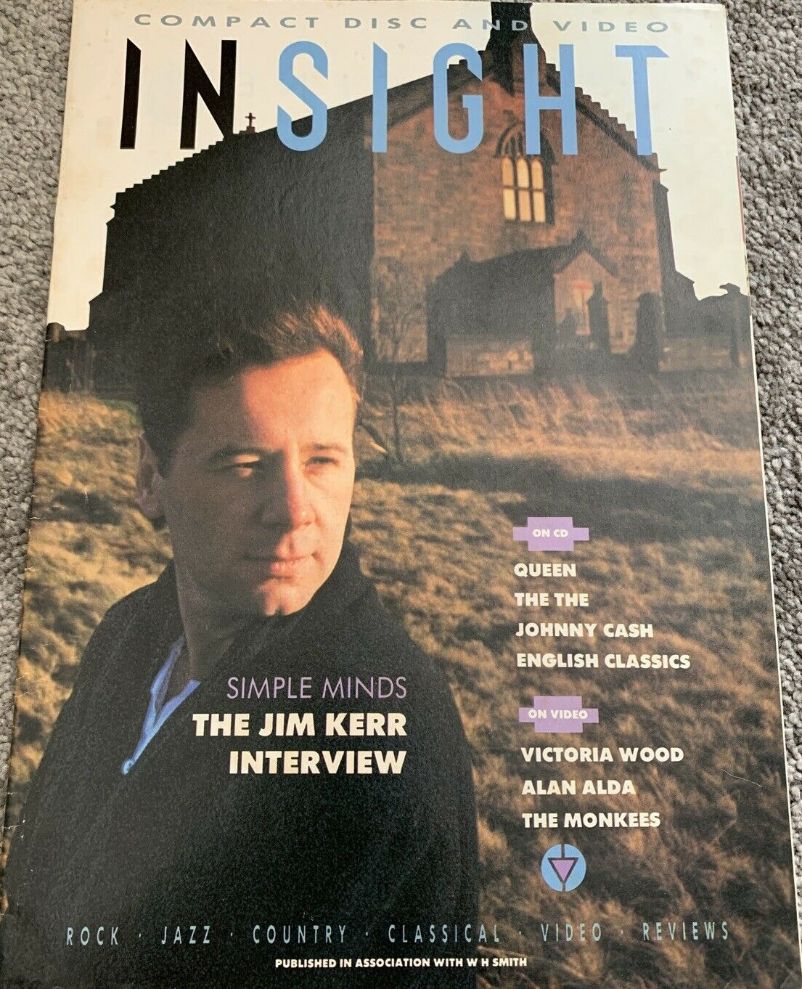 INSIGHT (WH SMITH) magazine side cover   1989
