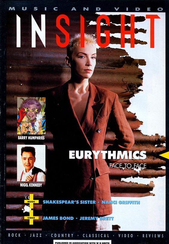 INSIGHT (WH SMITH) magazine side cover  September 1989