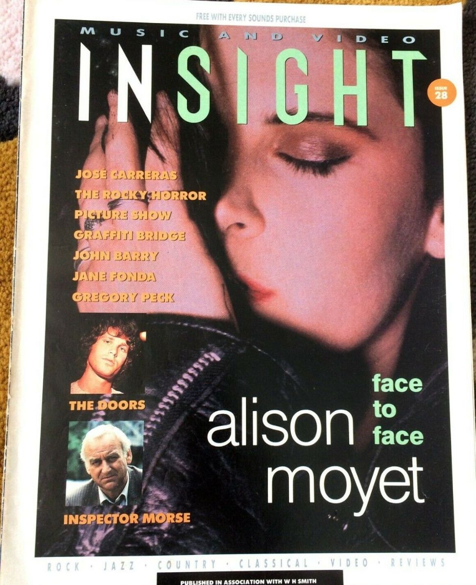 INSIGHT (WH SMITH) magazine side cover   1991