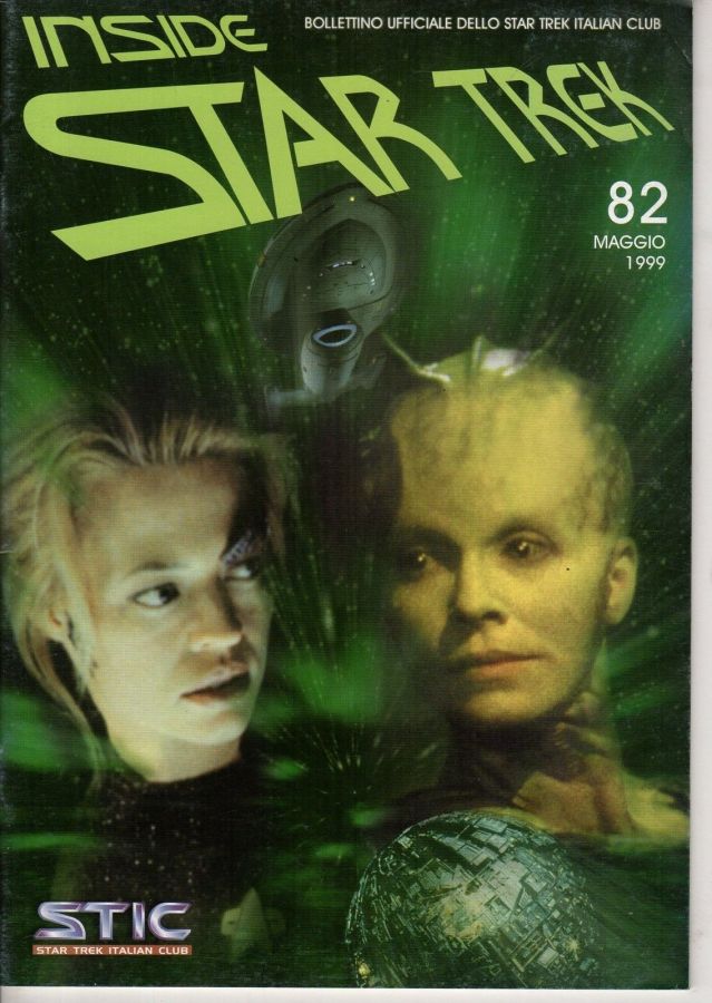 INSIDE STAR TREK magazine side cover Issue 82 May 1999