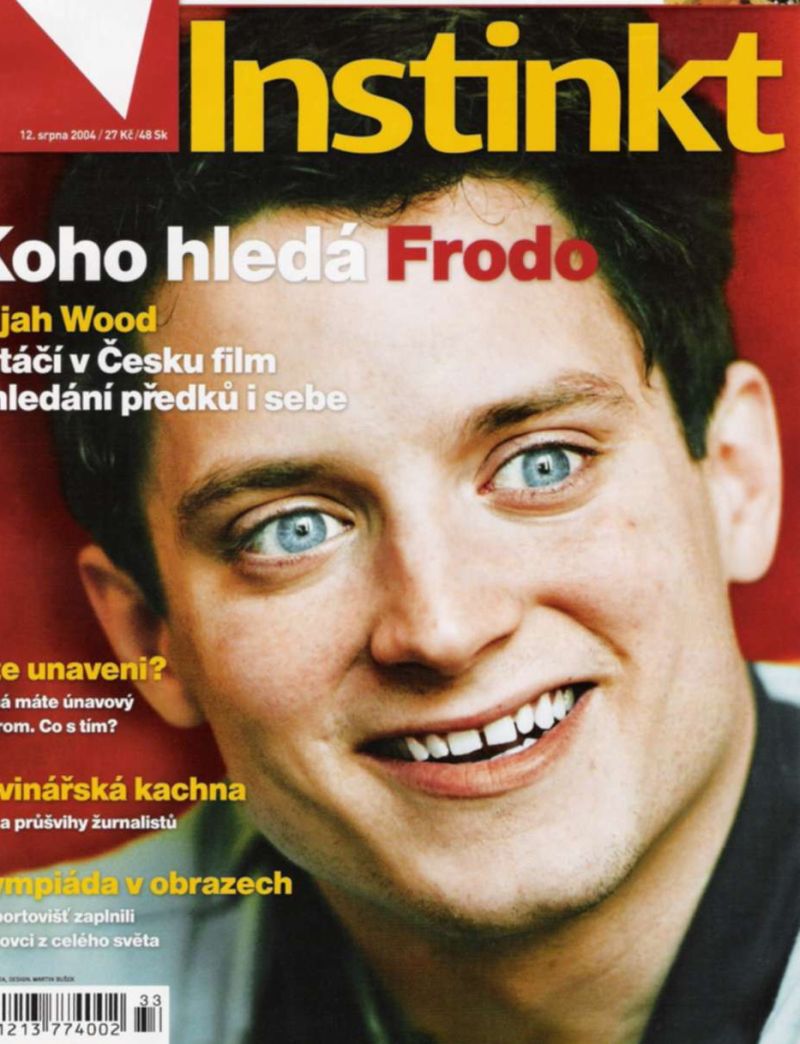 INSTINKT magazine side cover 12 August 2004