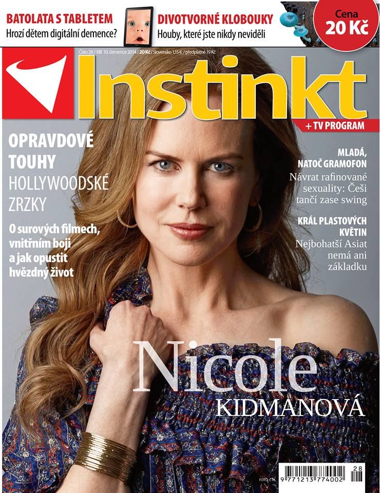 INSTINKT magazine side cover 10 July 2014