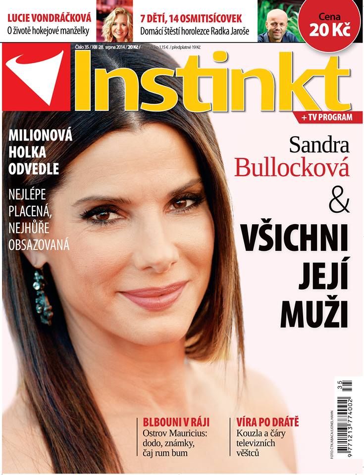 INSTINKT magazine side cover 28 August 2014