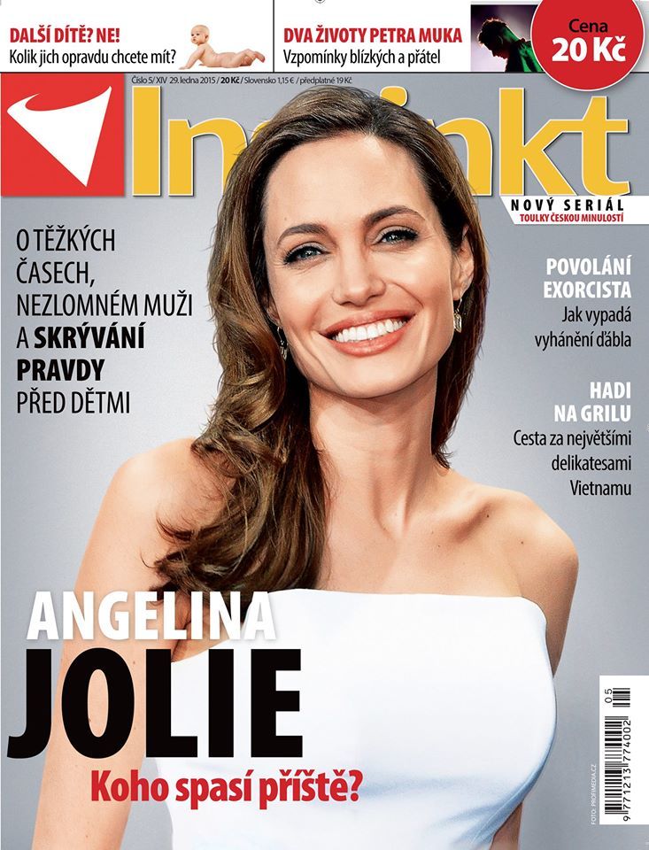 INSTINKT magazine side cover 29 January 2015