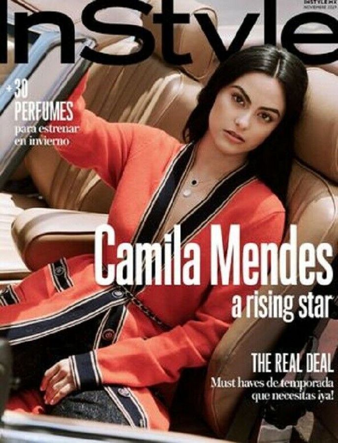 IN STYLE MEXICO magazine side cover  November 2019