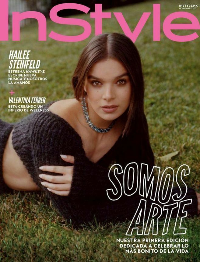 IN STYLE MEXICO magazine side cover  November 2021