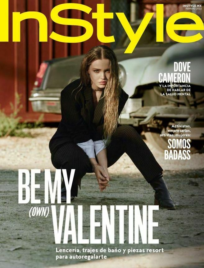 IN STYLE MEXICO magazine side cover  February 2022