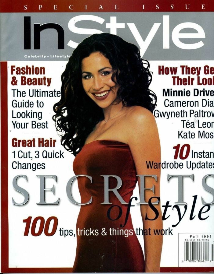IN STYLE USA magazine side cover Fall 1998