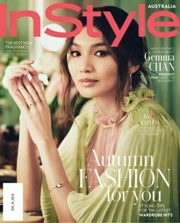 IN STYLE AU magazine side cover  May 2019