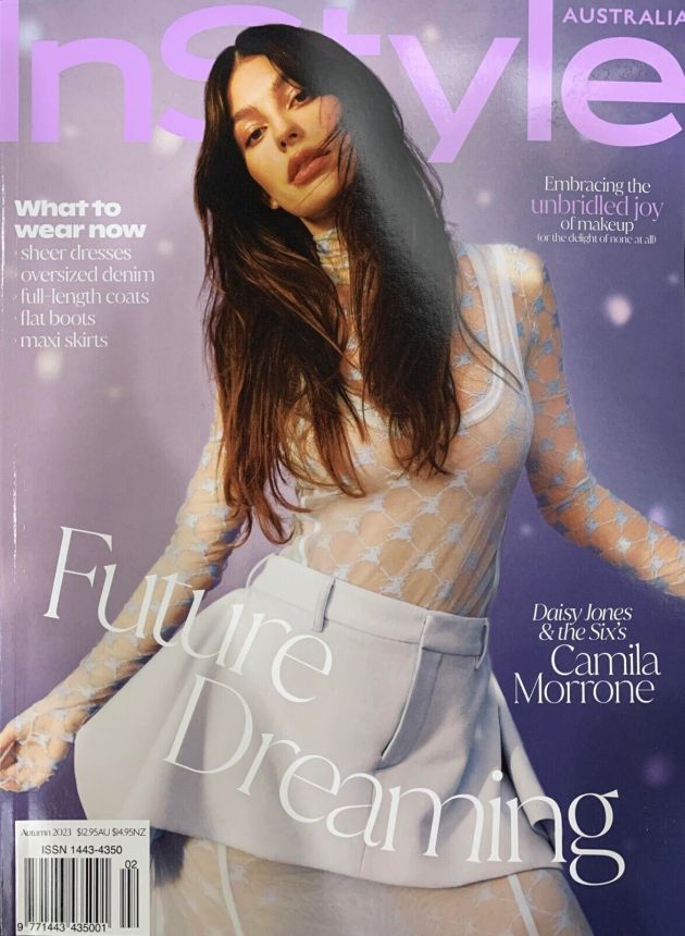 IN STYLE AU magazine side cover Autumn 2023