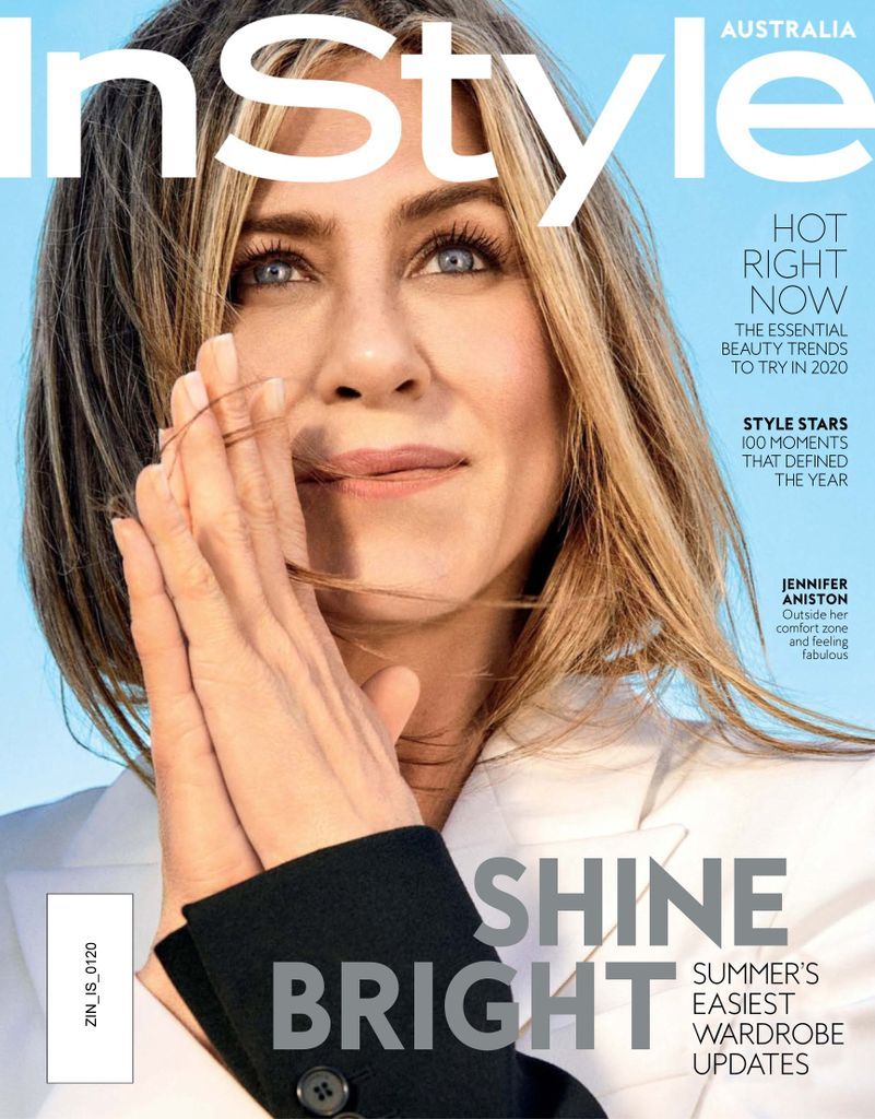 IN STYLE AU magazine side cover  January 2020