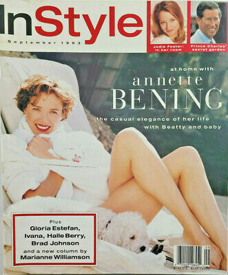 IN STYLE USA magazine side cover  September 1993
