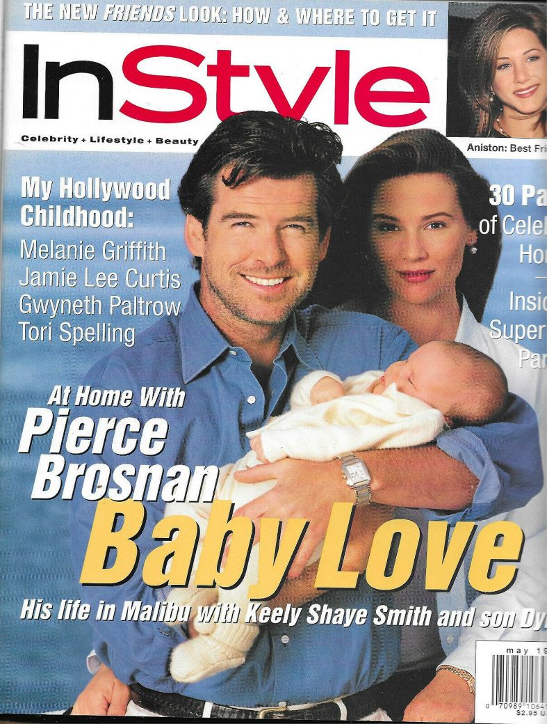 IN STYLE USA magazine side cover  May 1997